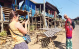 Kampong Khleang Stilt-Houses - Taxi In Cambodia