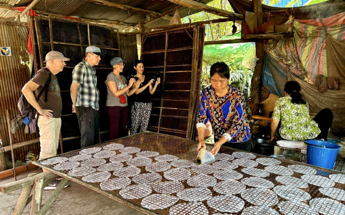 Rice Paper in Battambang - Taxi In Cambodia