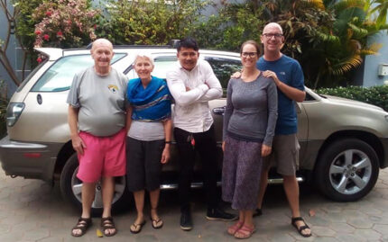 Techo Airport to Chi Phat bridge